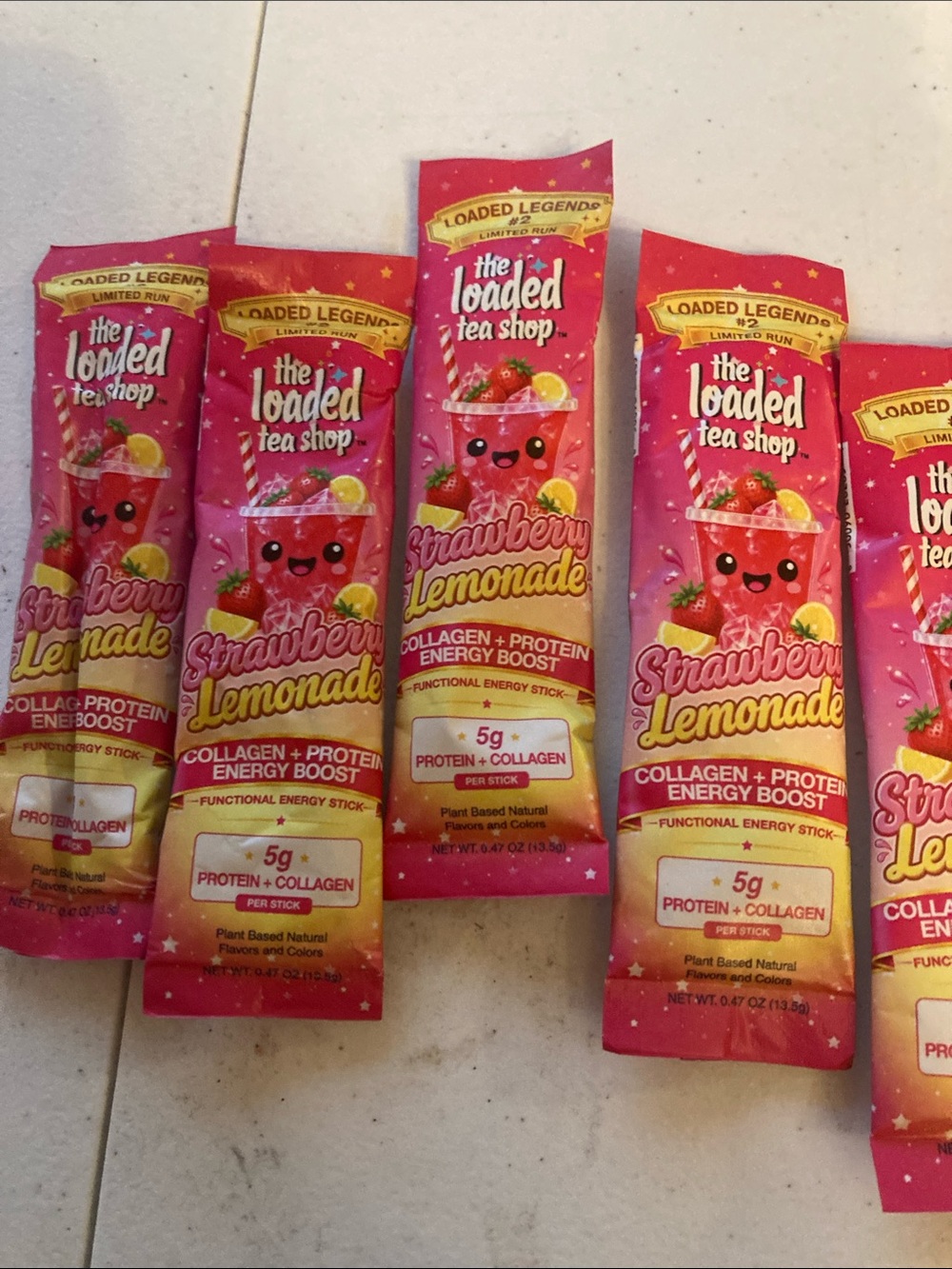 The Loaded Tea Shop- 10 Pack Strawberry Lemonade Loaded Legends #2, Limited Run - Picture 4 of 7